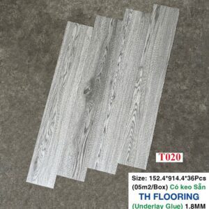 Sàn nhựa dày 1.8mm keo sẵn T020