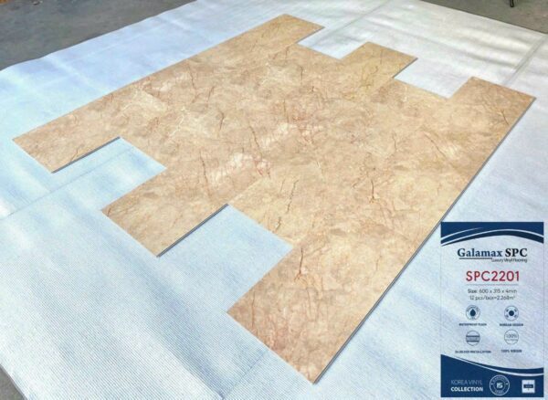 Sàn nhựa hèm khóa 4mm Galamax SPC2201