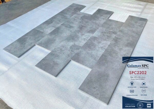 Sàn nhựa hèm khóa 4mm Galamax SPC2202