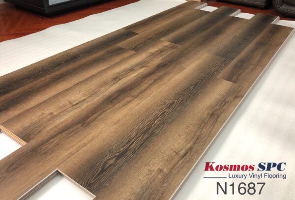 Sàn nhựa hèm khóa 4mm Kosmos Spc N1687