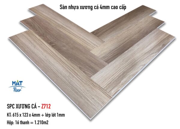 Sàn nhựa xương cá  Mat floor Z-712