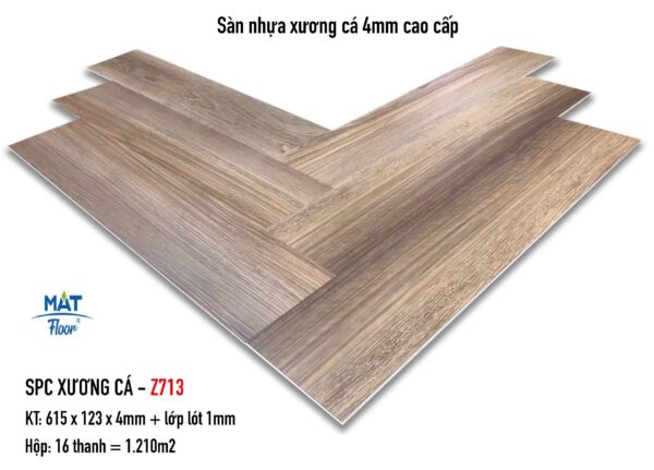 Sàn nhựa xương cá Mat floor Z-713
