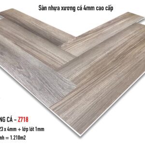 Sàn nhựa xương cá  Mat floor Z-718