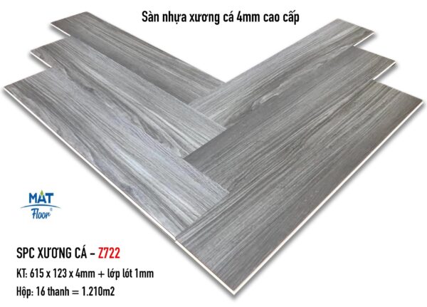 Sàn nhựa xương cá  Mat floor Z-722