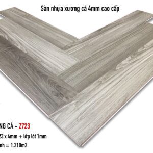 Sàn nhựa xương cá  Mat floor Z-723